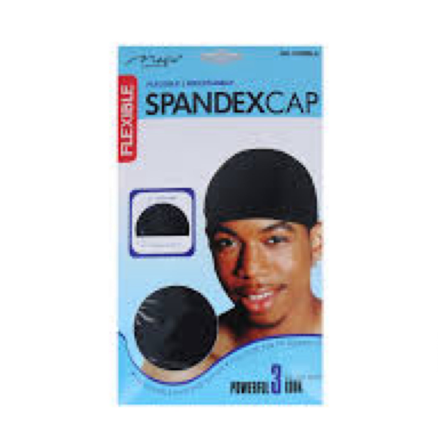 Magical c Collection Flexible Spandex Cap black