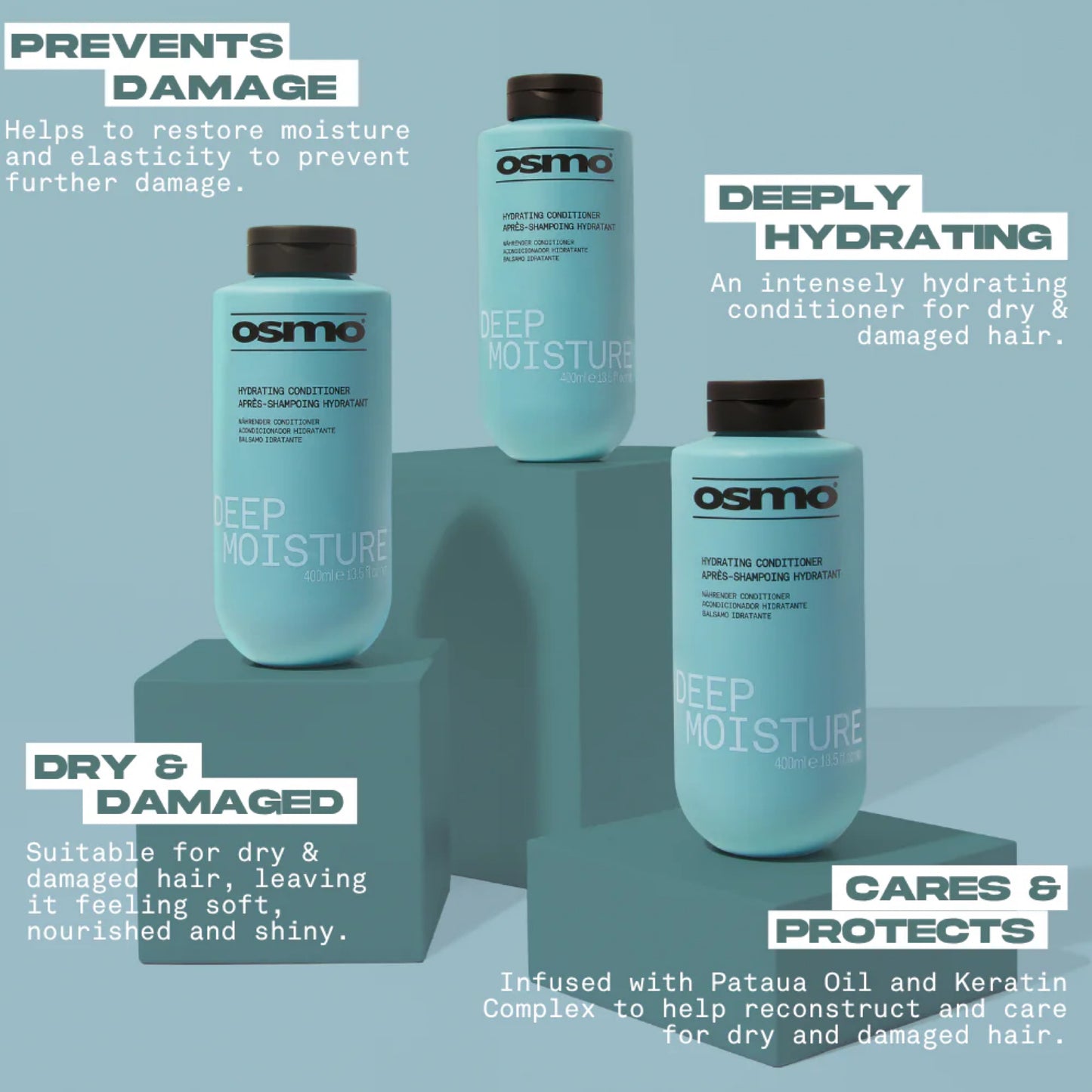 Osmo Deep Moisture Hydrating Conditioner (1000ml)
