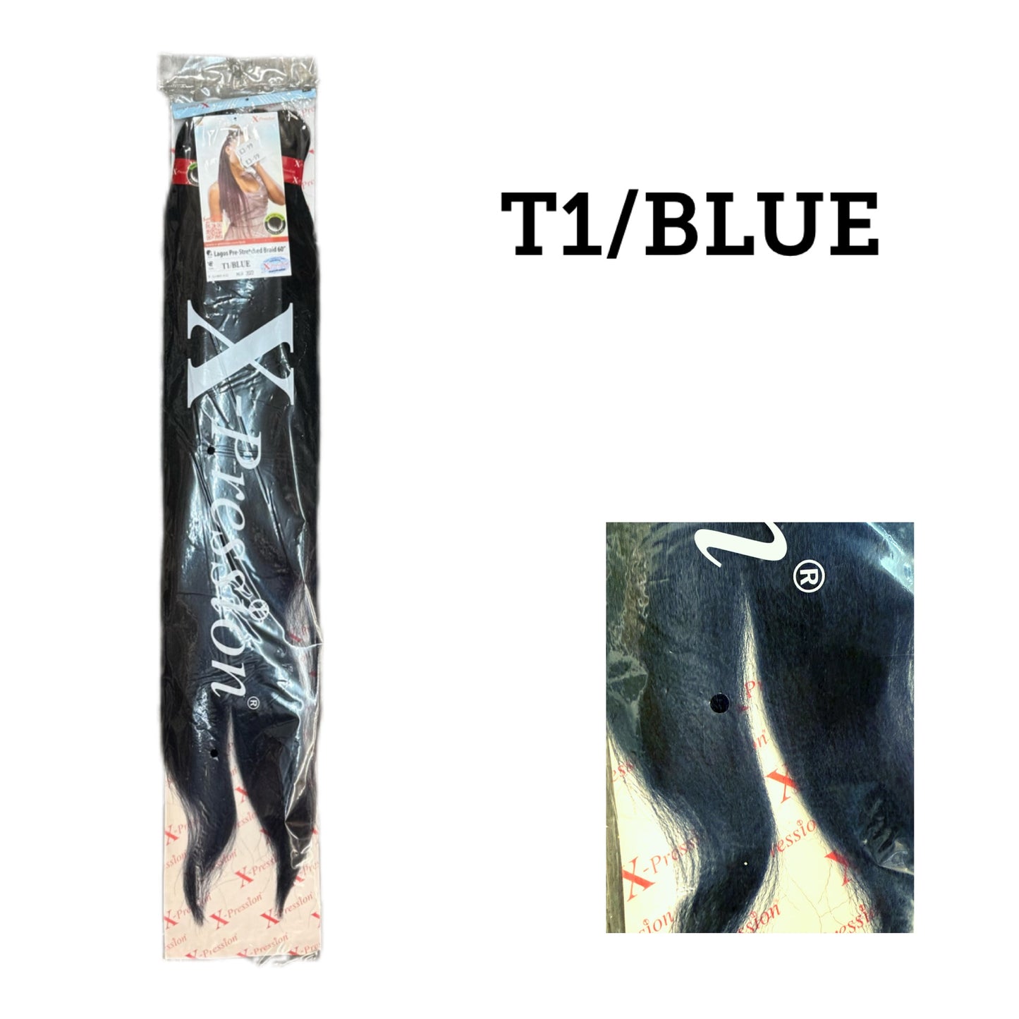 XPRESSIONS LAGOS 60” PRE STRETCHED BRAID OMBRÉ