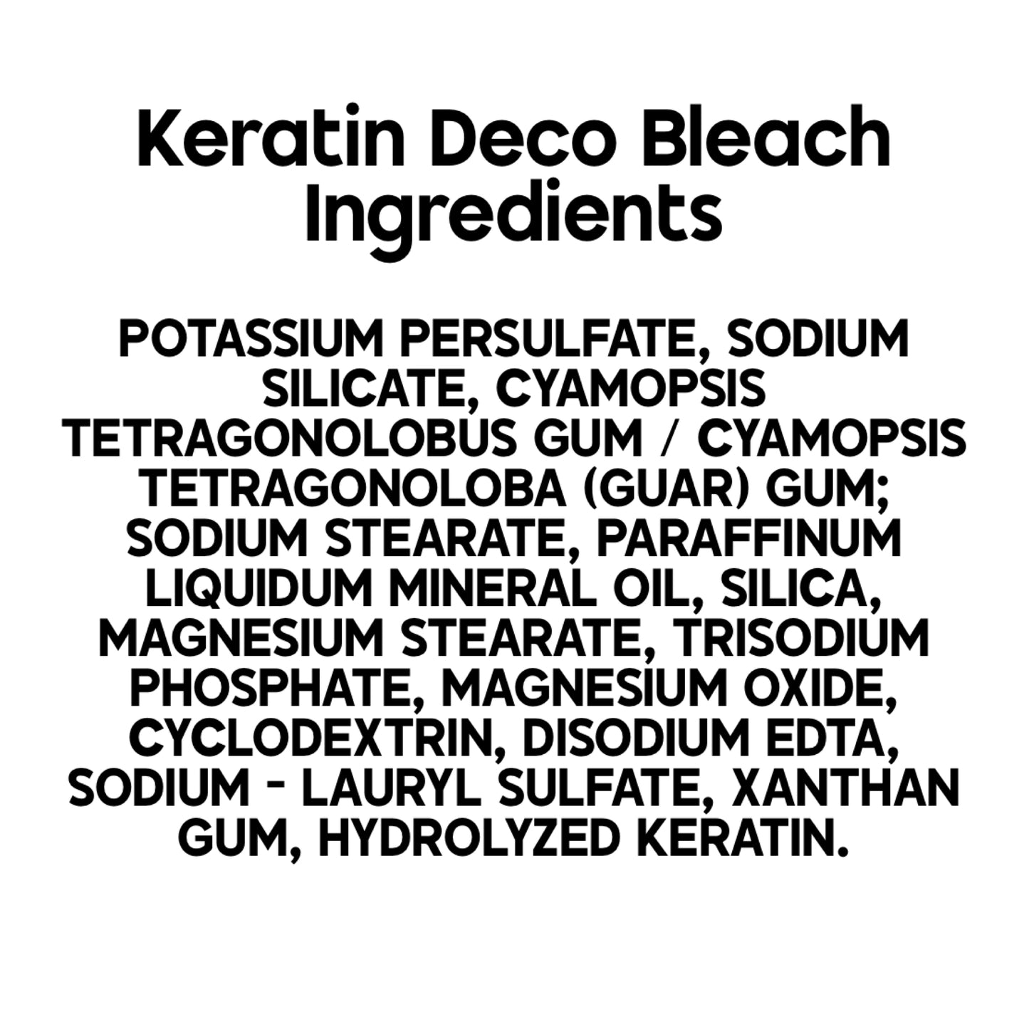 MHP- Italian Keratin Deco Bleach Powder
