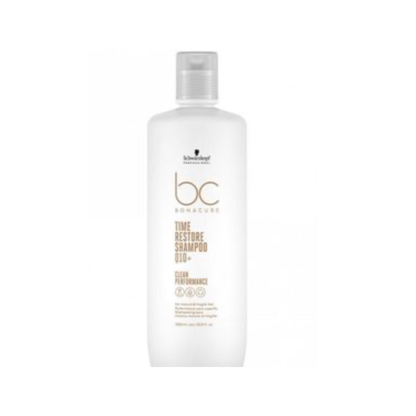 Schwarzkopf Bonacure Clean Q10+ Time Restore Shampoo 250ml & 1000ml