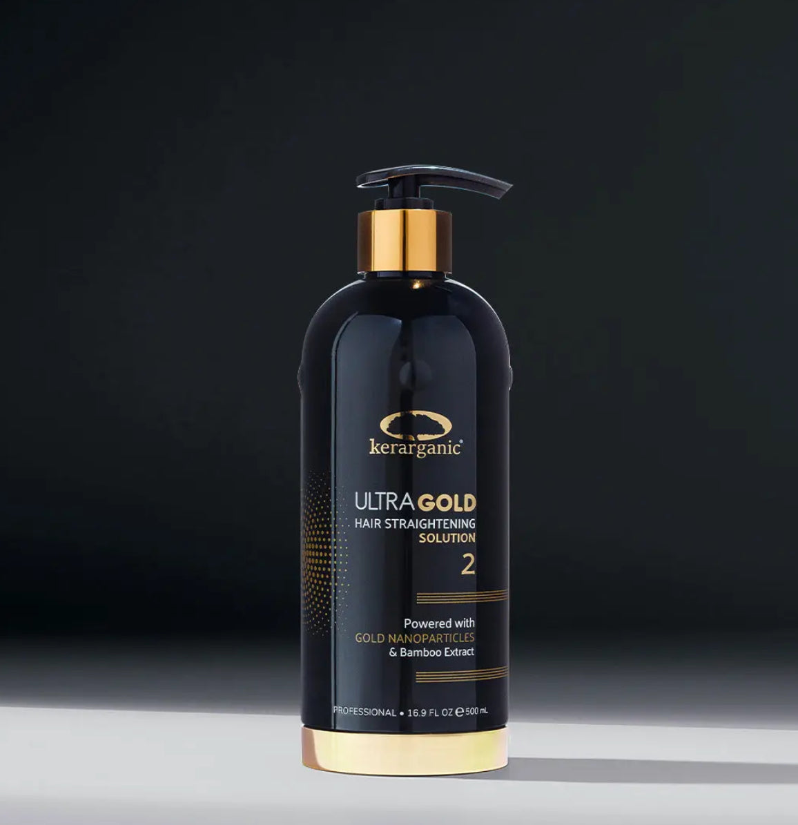 Kerarganic Ultra Gold Premium Straightening Solution Step 2 (500ml)