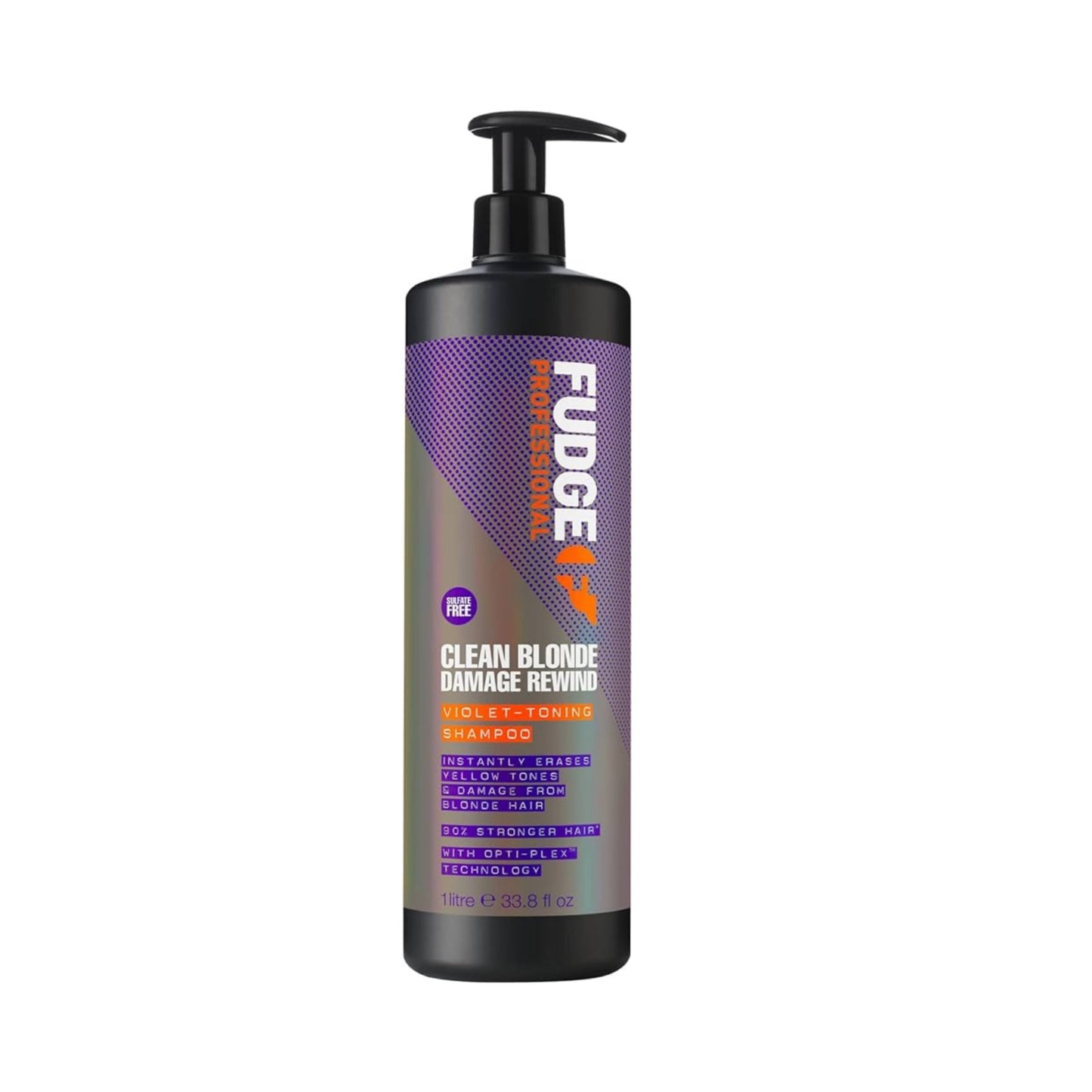 Fudge EVERY DAY Clean Blonde Damage Rewind Shampoo (250ml& 1000ml)