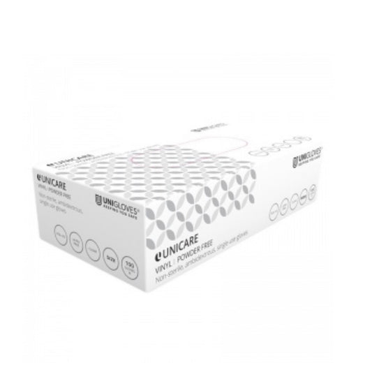 Unicare Latex Powder Free Gloves qty- 100