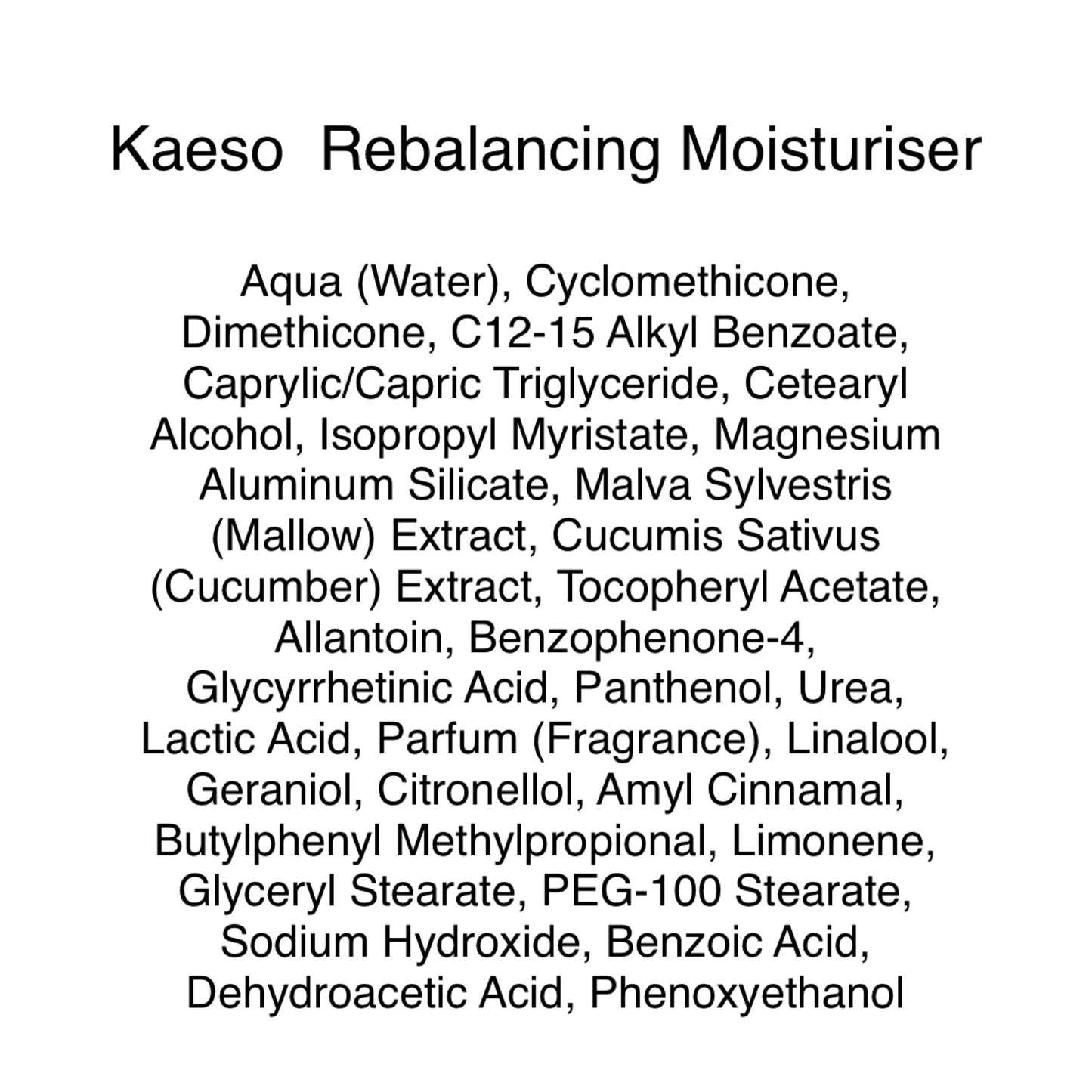 KAESO Rebalancing Skincare Kit (5 items) Skincare Set