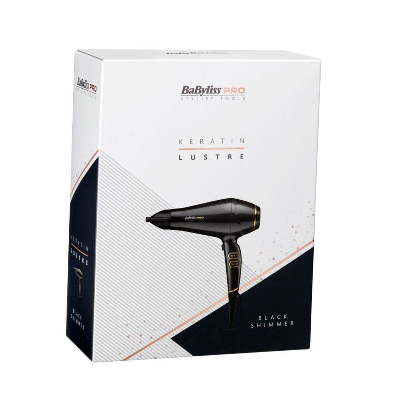 Babyliss Pro Keratin Lustre Dryer Black Shimmer