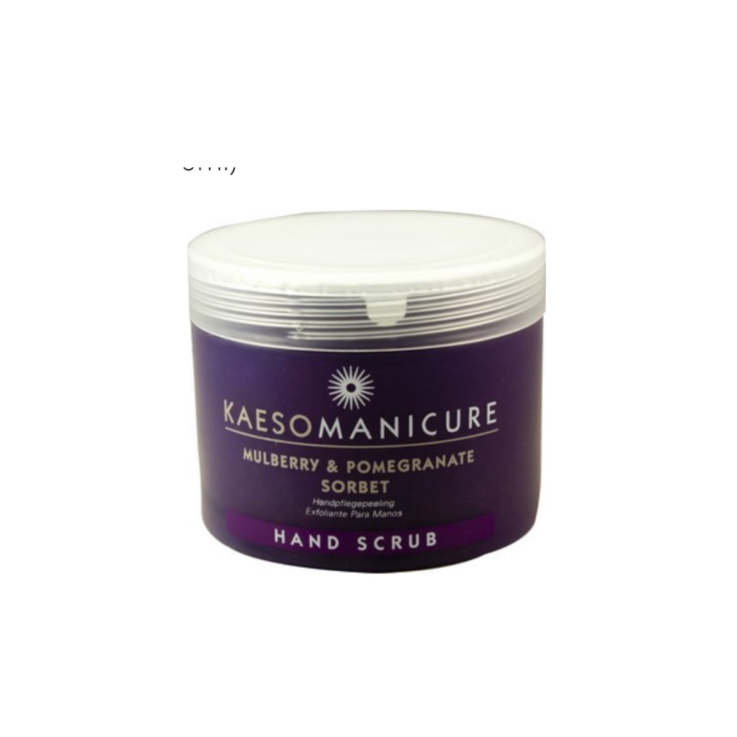 Kaeso Mulberry & Pomegranate Sorbet Hand Scrub (95ml & 450ml)