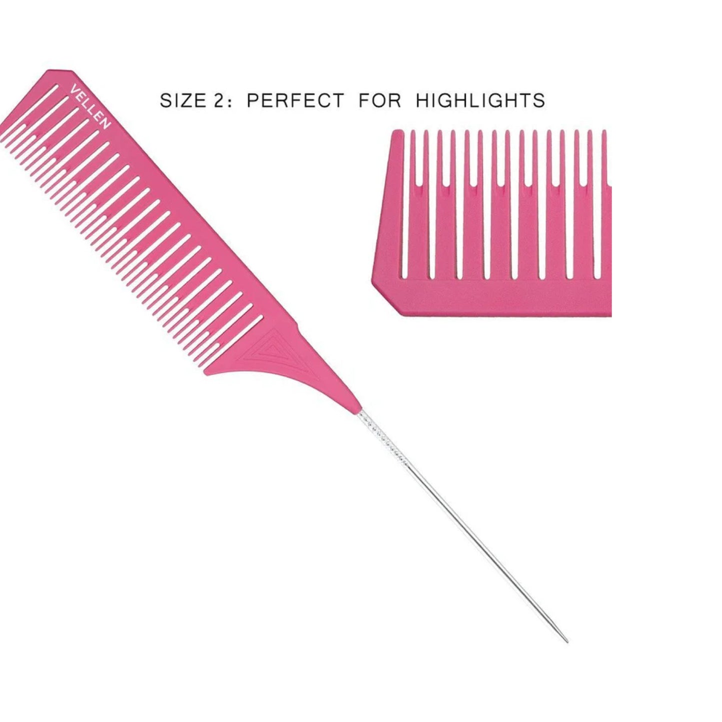 Vellen Premium Professional Hair Tail Comb Set