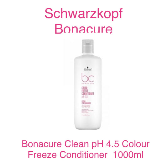 Schwarzkopf Bonacure Clean pH 4.5 Colour Freeze Conditioner