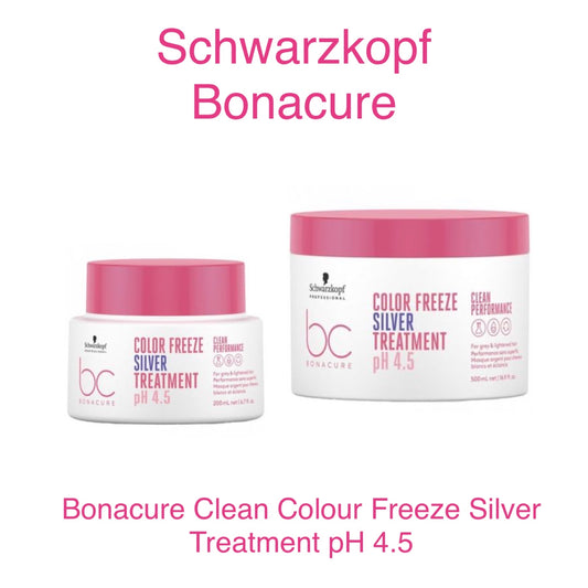 Schwarzkopf Bonacure Clean Colour Freeze Silver Treatment pH 4.5