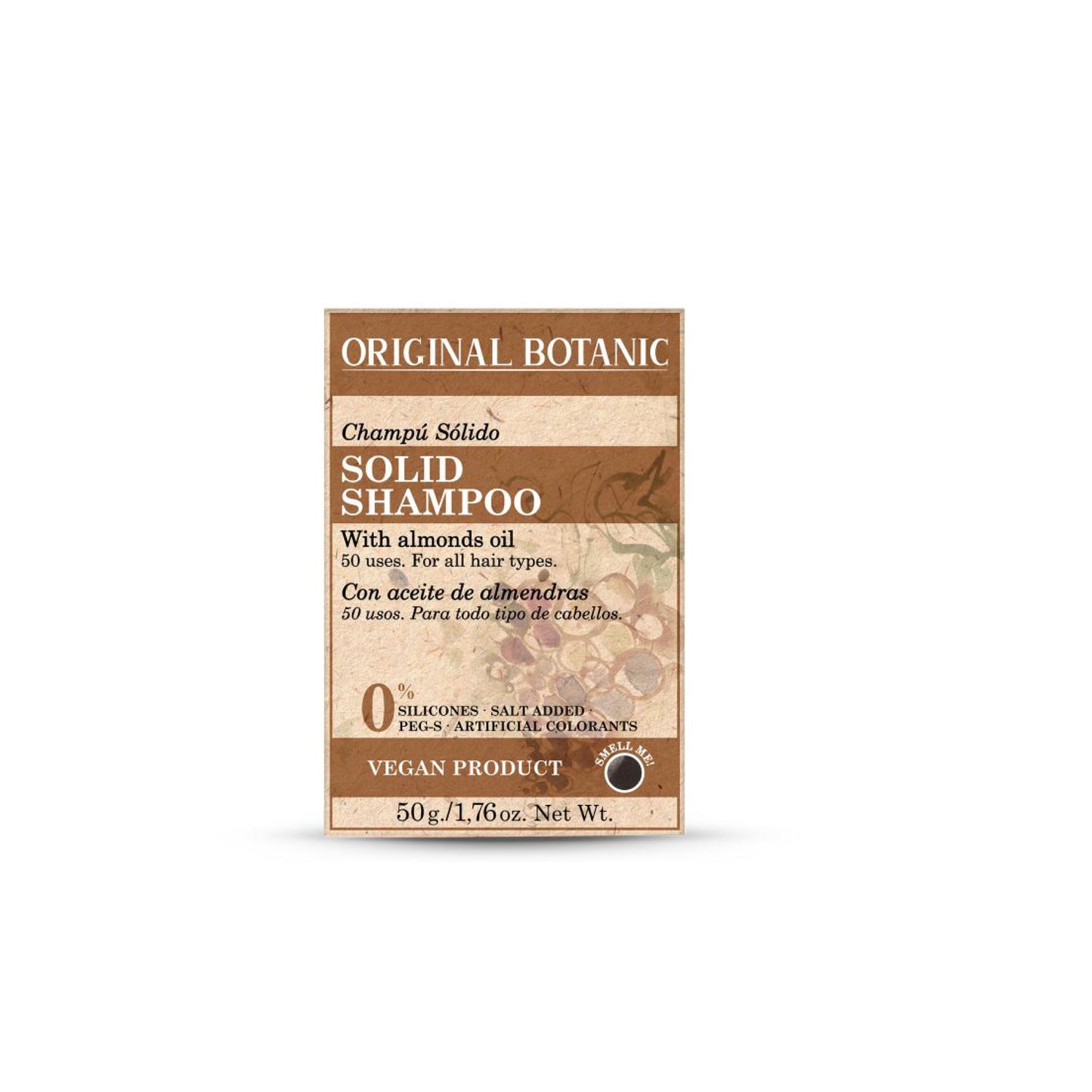 Original Botanic Solid Shampoo Unisex 50g VEGAN