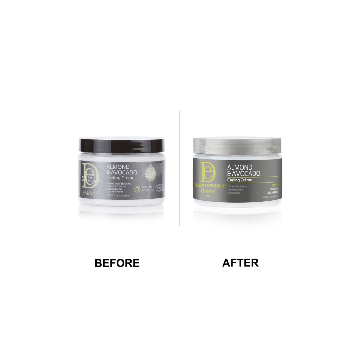 Design Essentials Almond & Avocado Curling Crème 340g