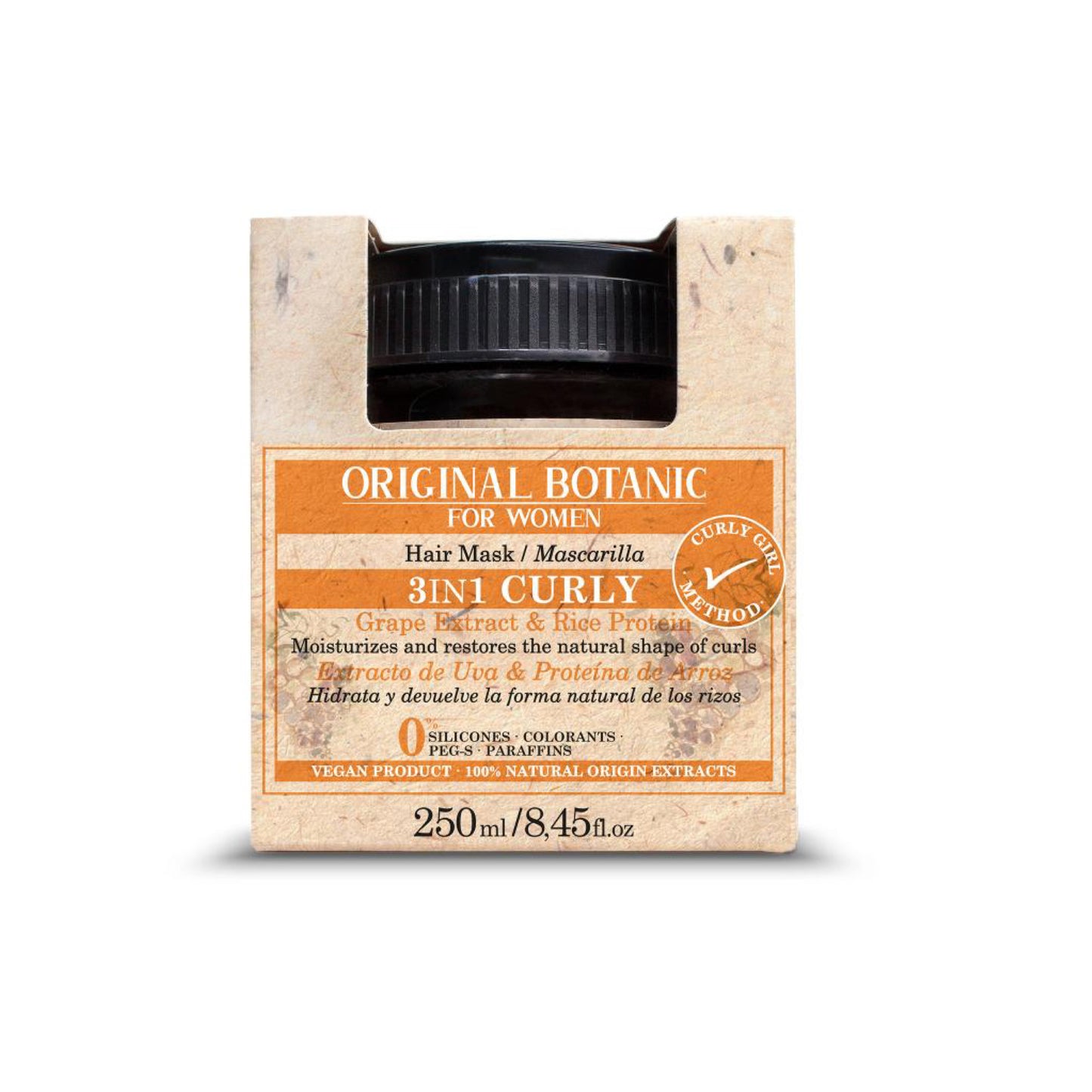 Original Botanic Curly 3 in 1 Mask 250ml