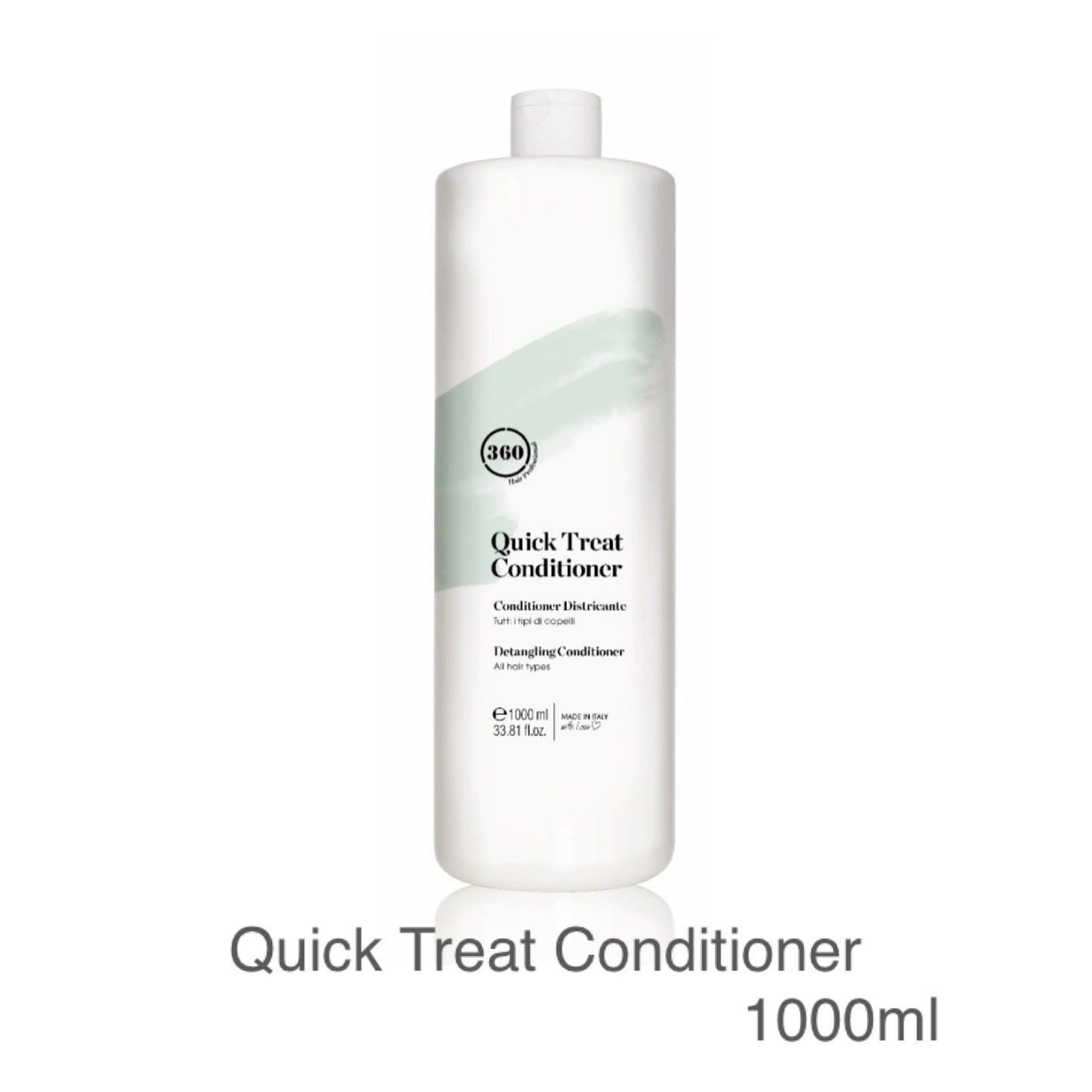 360 Hair Professional Quick Treat Conditioner 300ml & 1000ml (colour build up, Chlorine & cleanser)