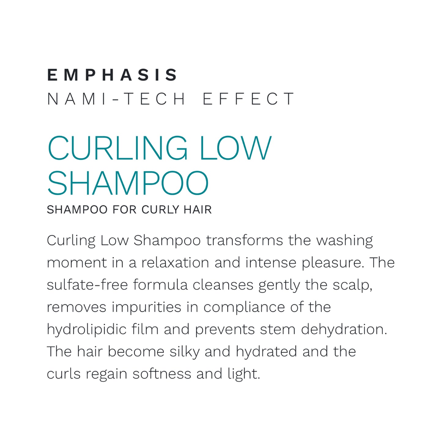 MHP- Italian BBCOS Emphasis Low Curl Shampoo