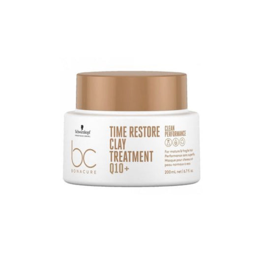 Schwarzkopf Bonacure Clean Q10+ Time Restore Clay Treatment 200ml & 500ml