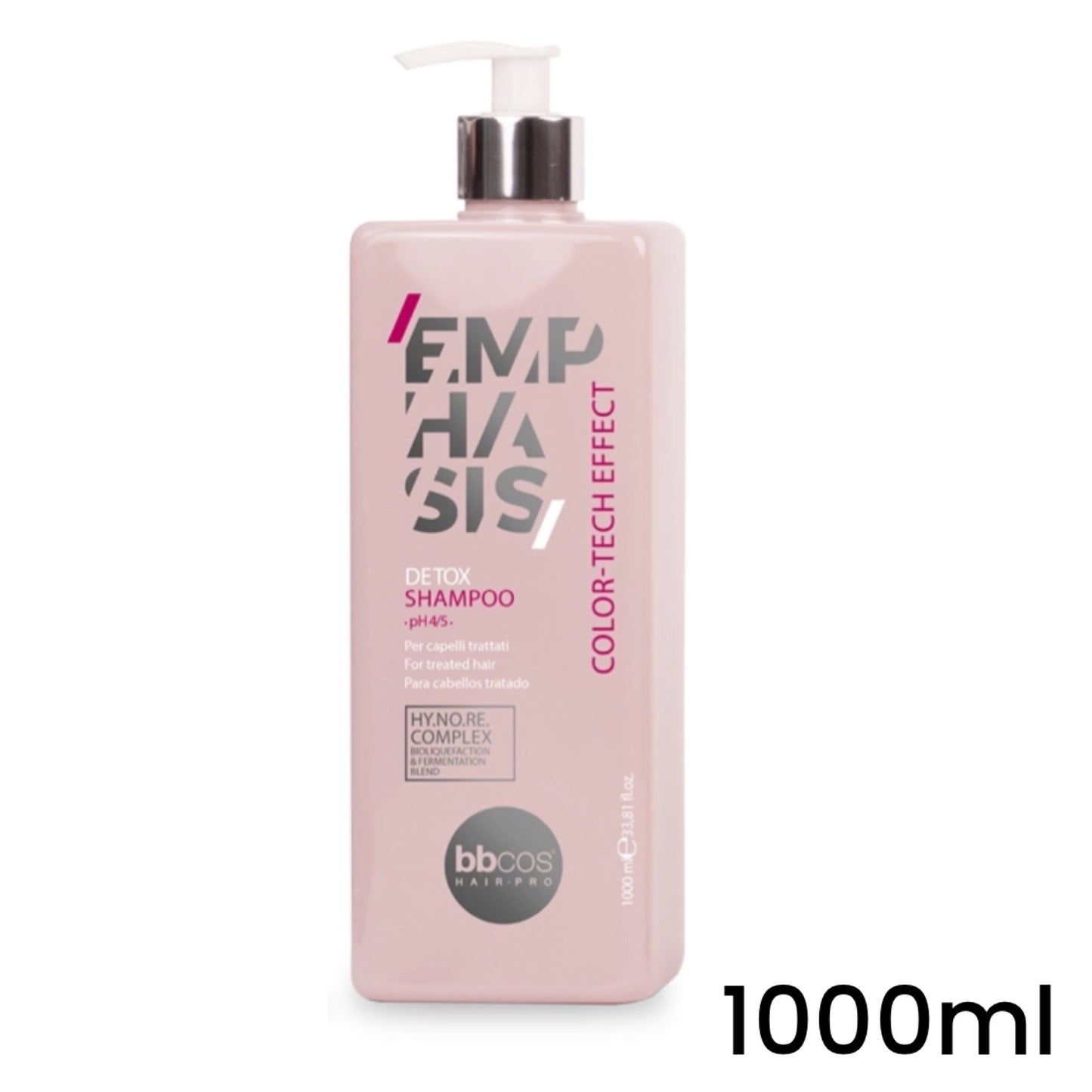 BBCos Emphasis Color-Tech Effect Detox Shampoo 250ml & 1000ml