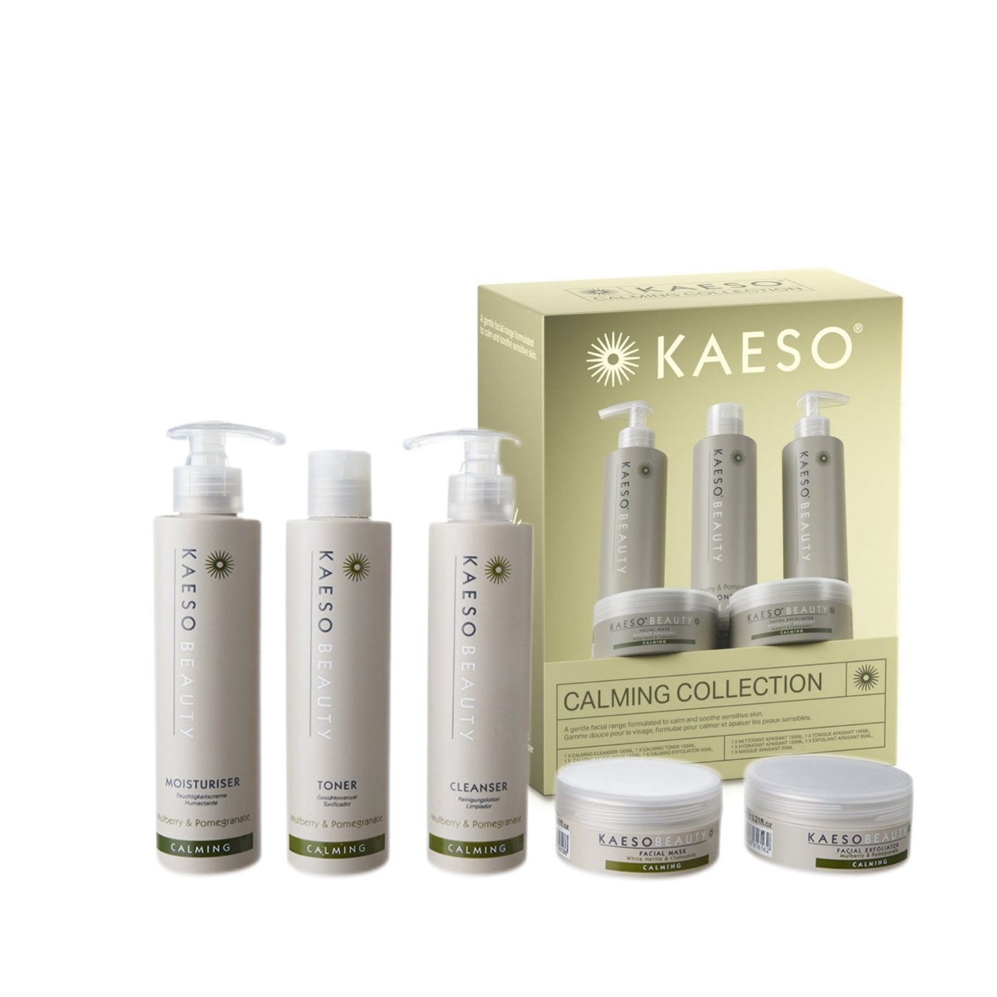 KAESO Calming Collection Skincare Set (5items)