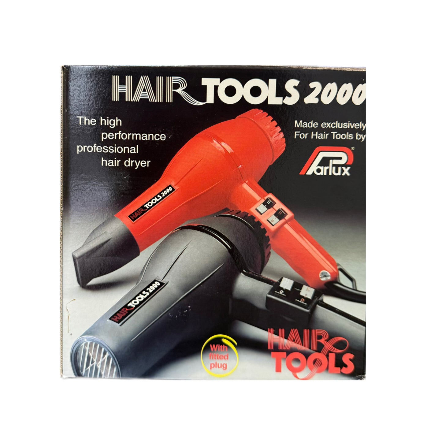 Hair Tools 2000 Black Hairdryer (1300w)
