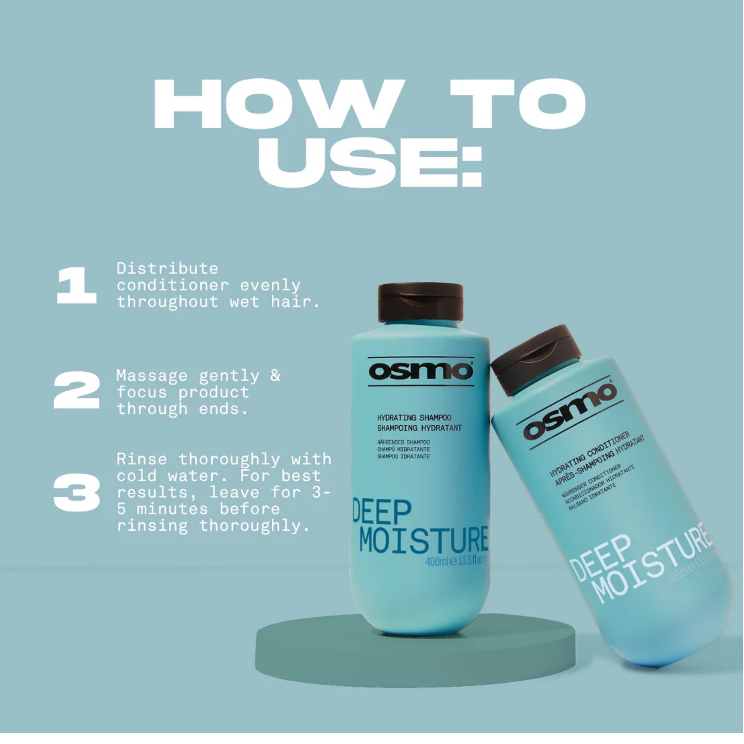 Osmo Deep Moisture Hydrating Conditioner (1000ml)