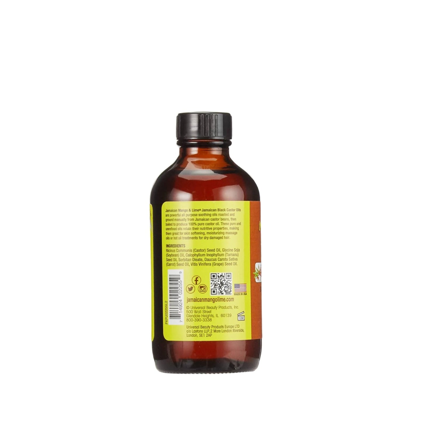 Jamaican Black Castor Oil Mango & Lime