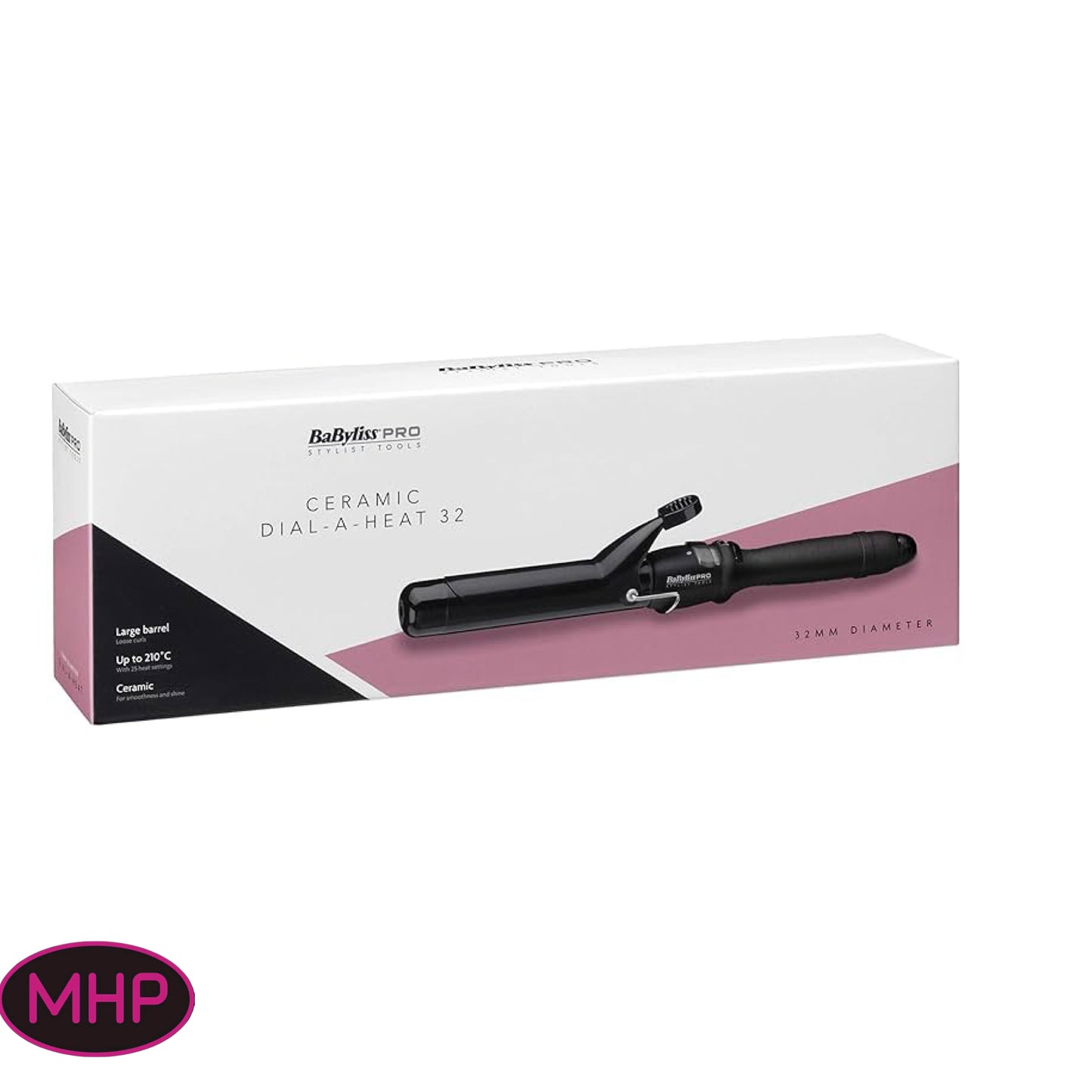Bayliss Pro Dial-a-Heat 32 mm Curling Tong