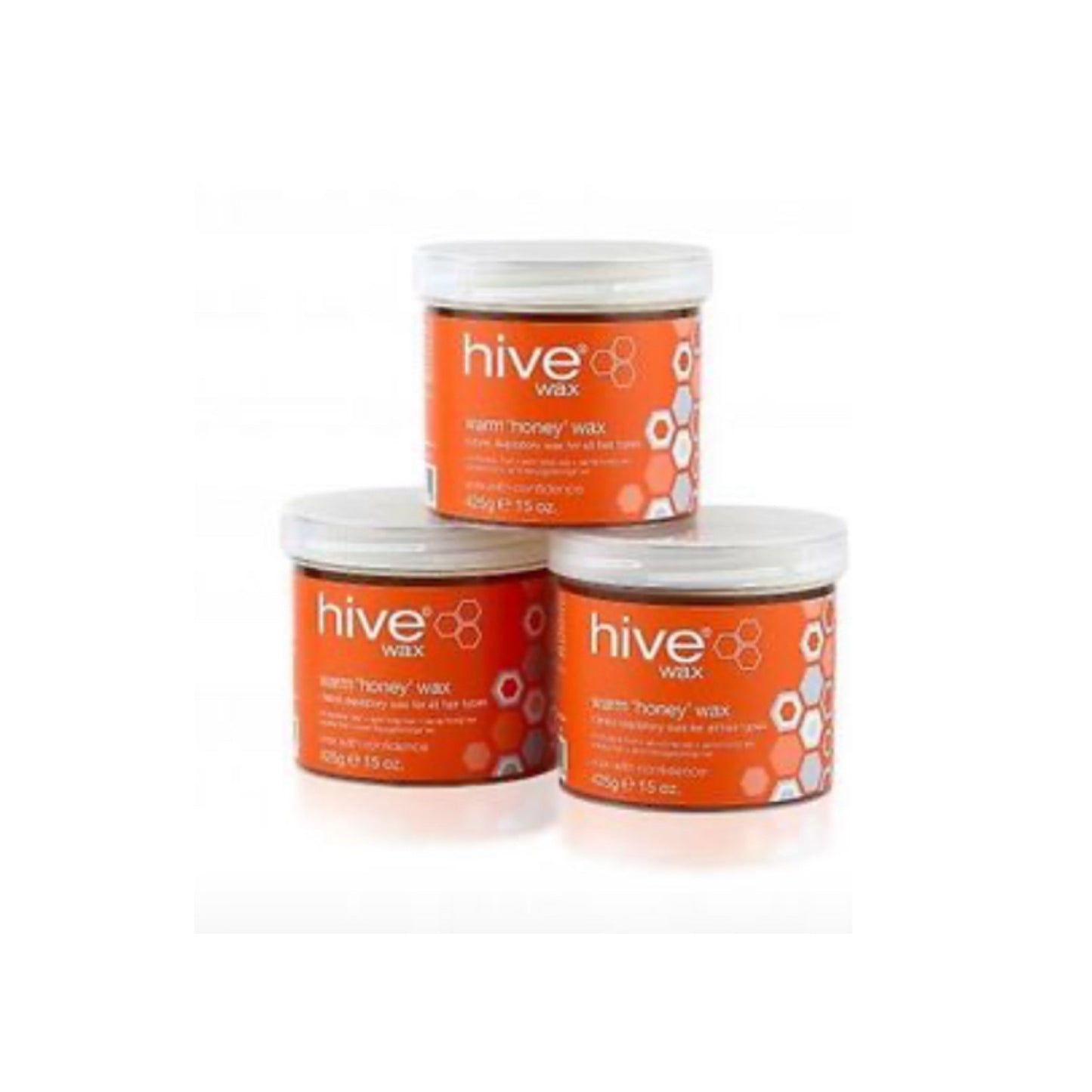 Hive Warm Honey Wax - 3 for 2 Pack (3 x 425g)