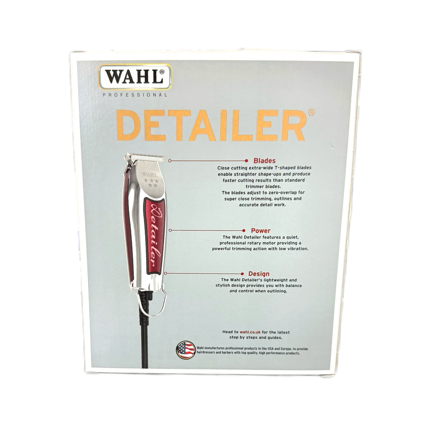 Wahl 5 Star Detailer Trimmer with Extra Wide Blade