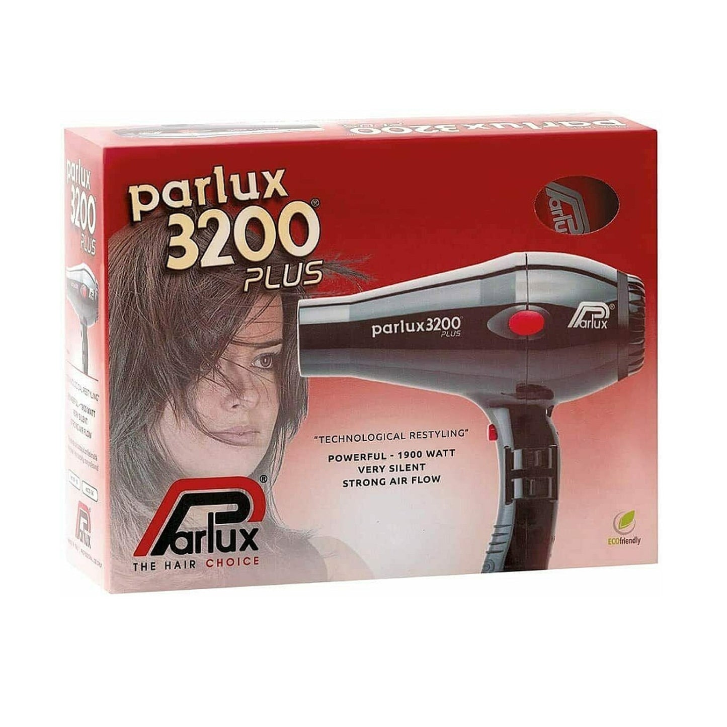 Parlux 3200 Plus Hair Dryer - Black