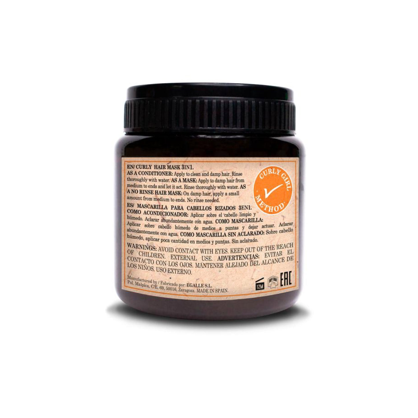 Original Botanic Curly 3 in 1 Mask 250ml