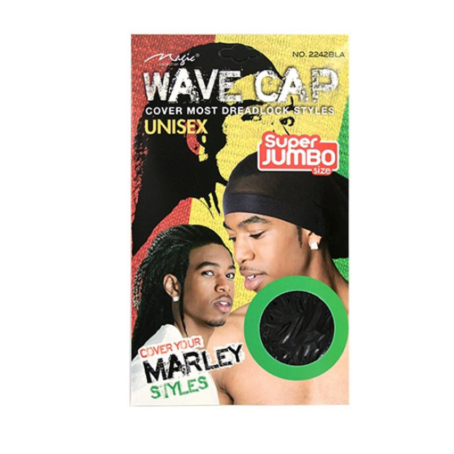 Magic Collection Wave Cap Super Jumbo unisex black