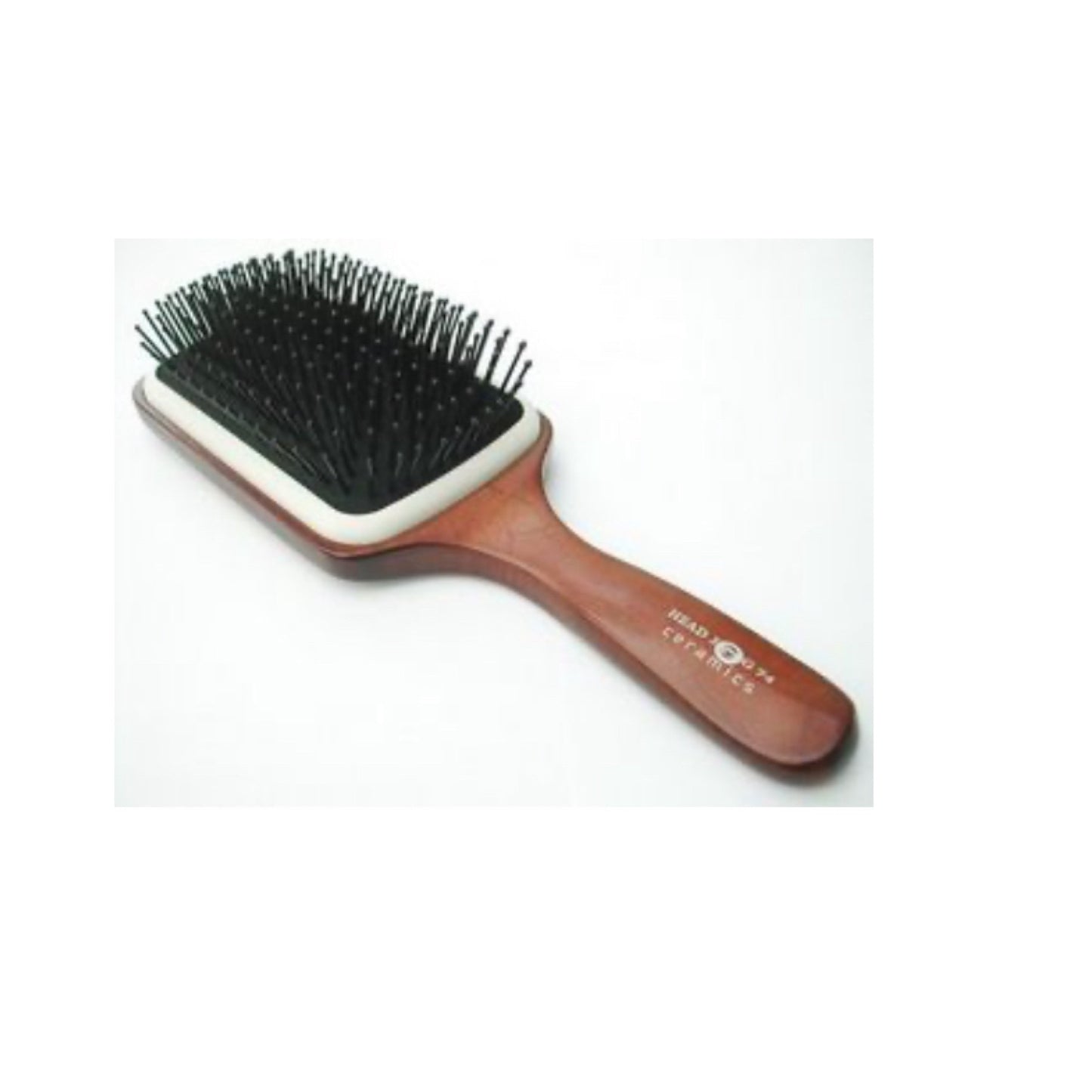 Head Jog Ceramic Wooden Paddle Brush 74