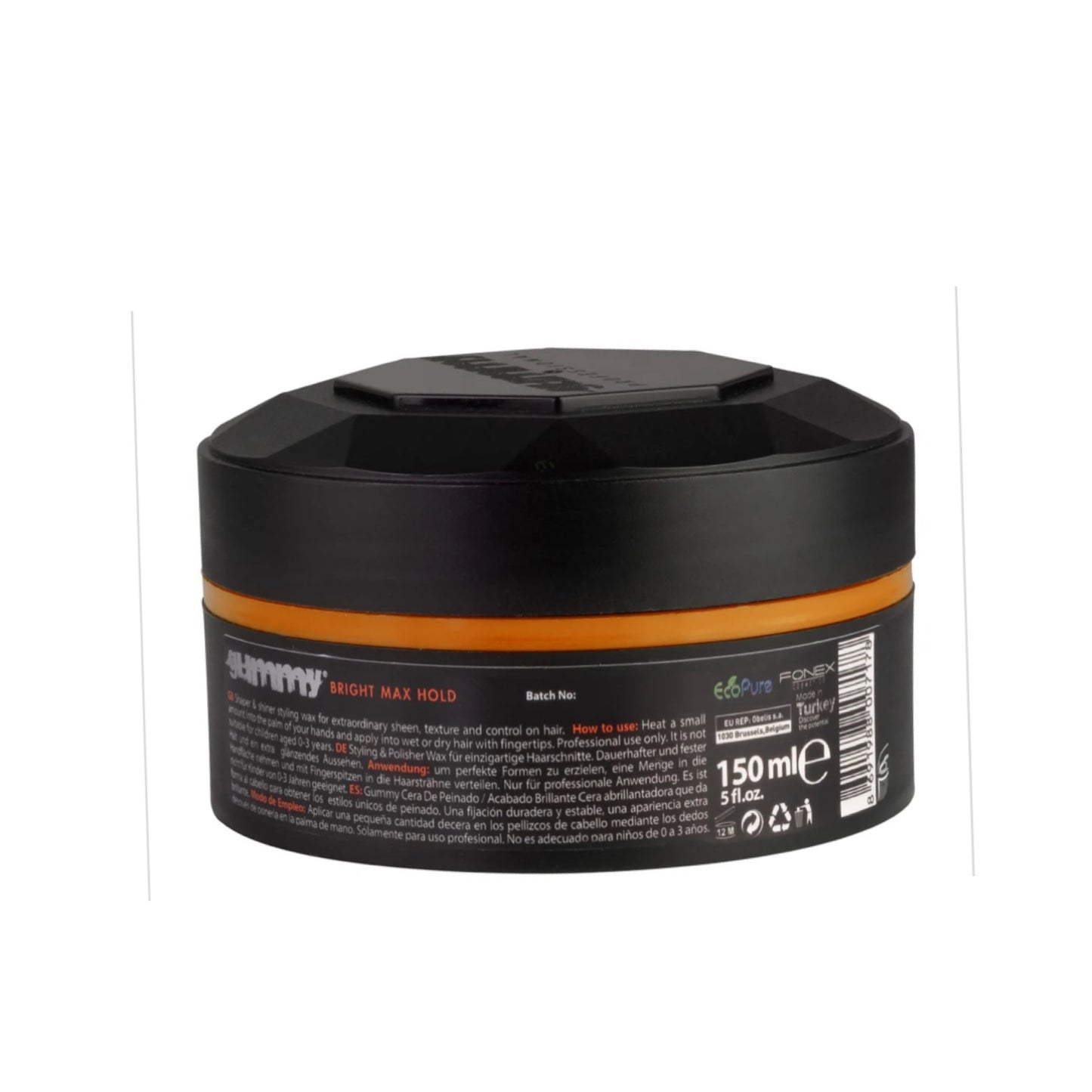 Gummy Professional Styling Wax Bright Finish 150ml