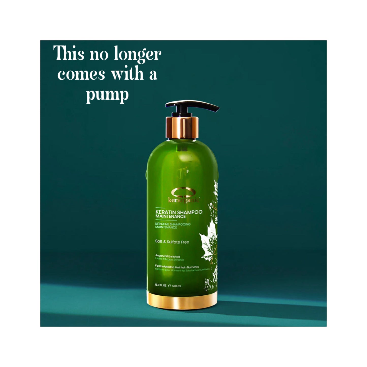 Kerarganic Premium Keratin Maintenance Shampoo