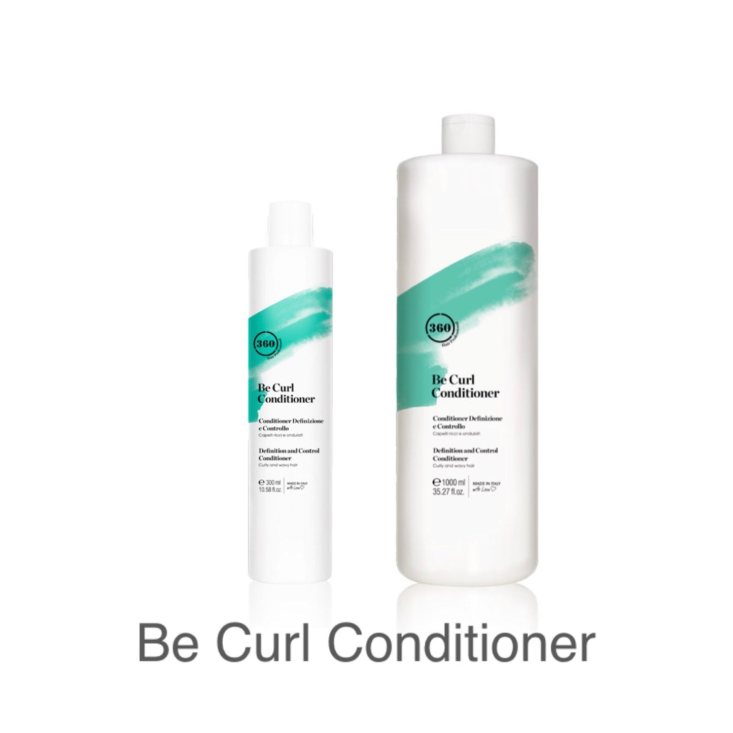 360 Hair Professional Be Curl Hair Conditioner 100ml 300ml & 1000ml