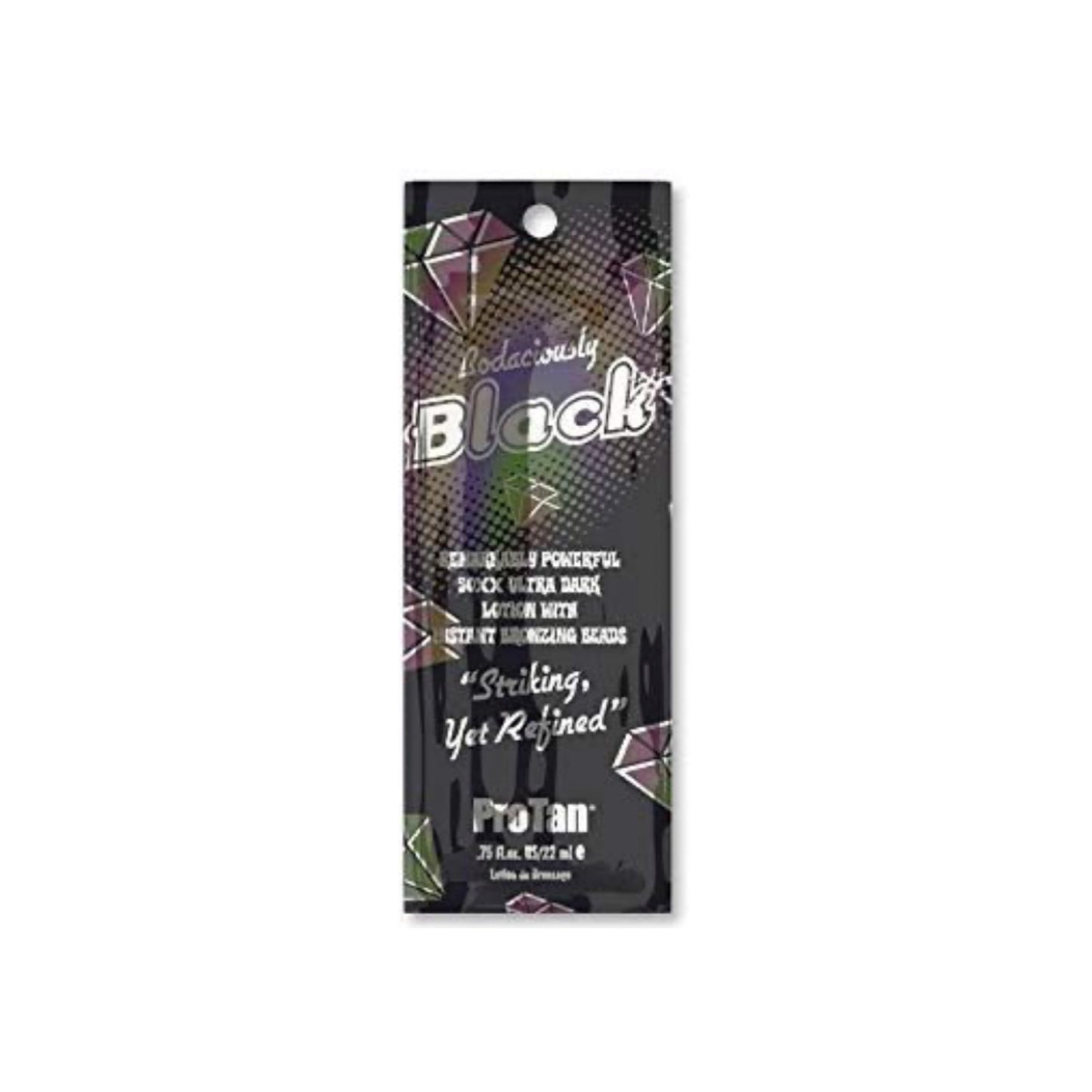 ProTan Bodaciously Black Remarkable Powerful 50xx Ultra Dark Tanning Accelerator Sachet 22ml
