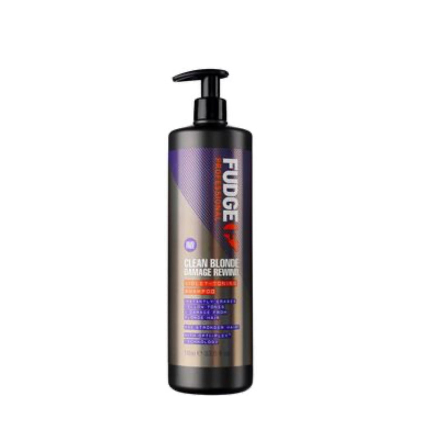 Fudge Clean Blonde Damage Rewind Violet Toning Shampoo 250ml & 1000ml