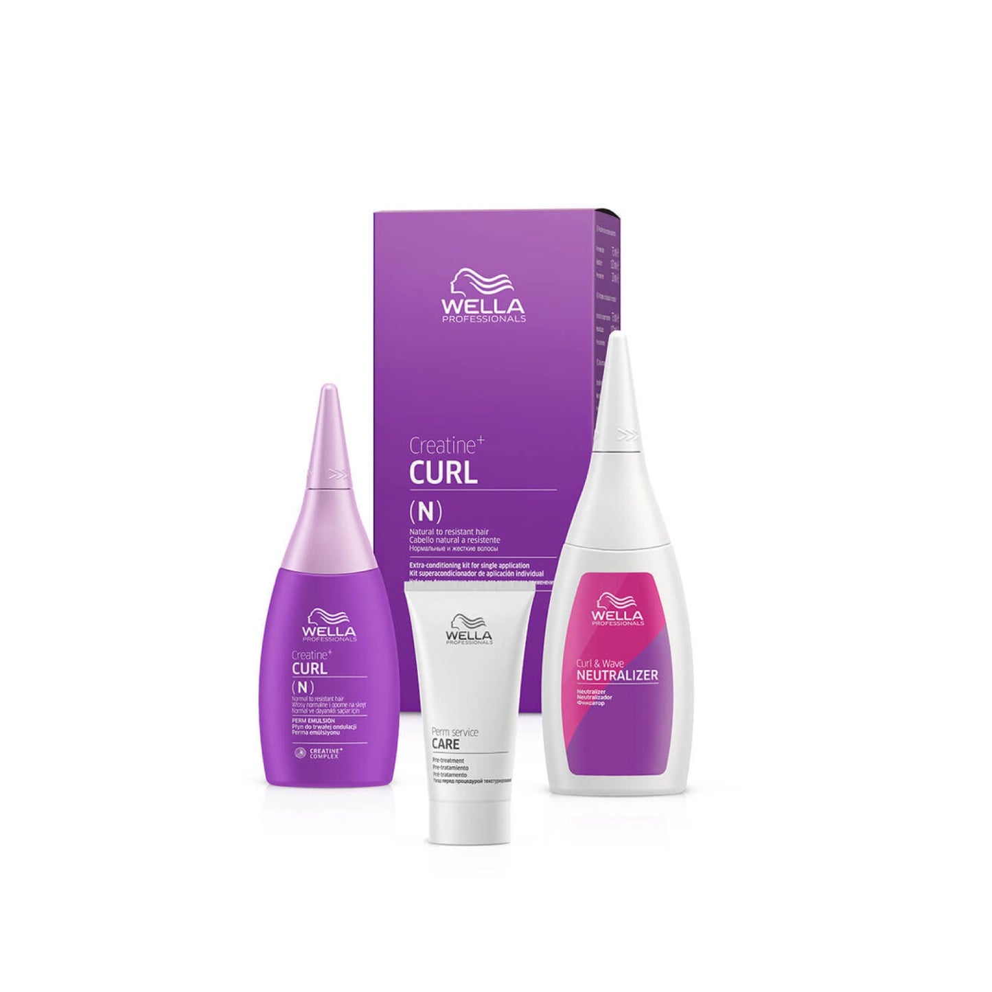 Wella Professionals Perm Creatine+ Curl (N) 75/250ml Kit