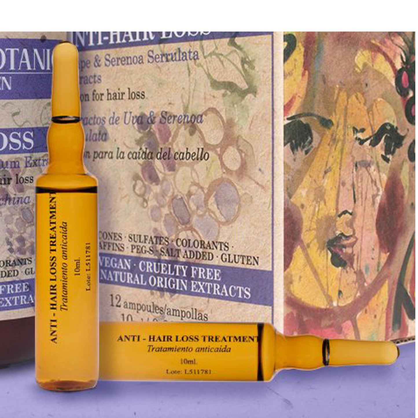 Original Botanic Anti Hair Loss Ampules x 12