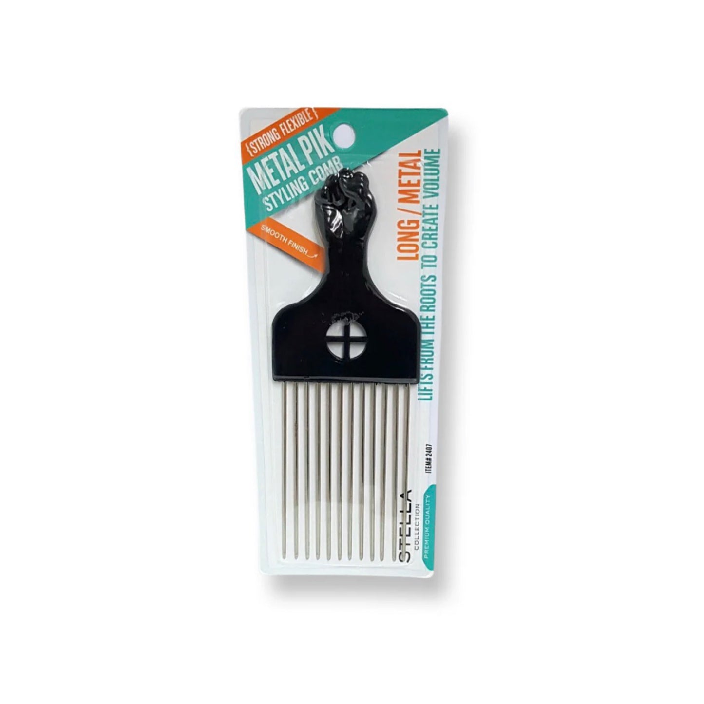 Magic Collection Metal Pik Styling Comb Long