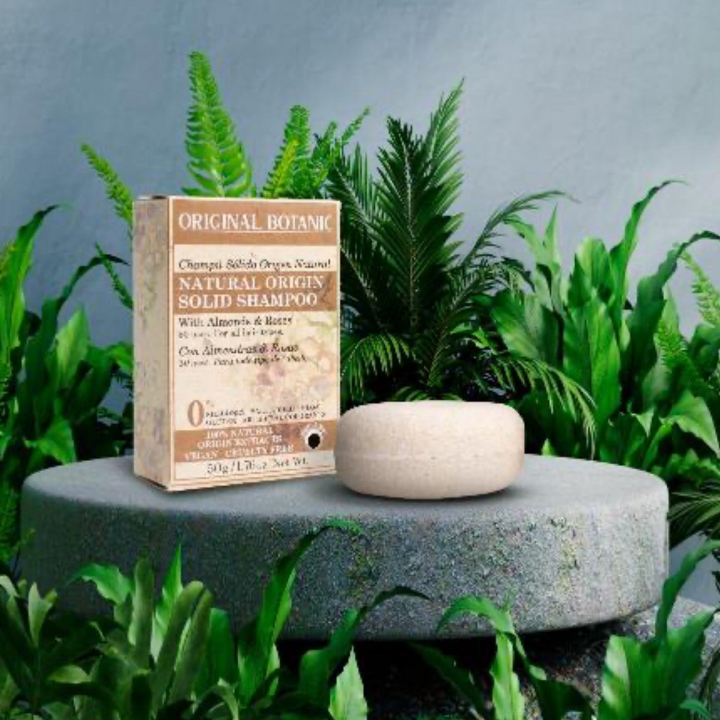 Original Botanic Solid Shampoo Unisex 50g VEGAN