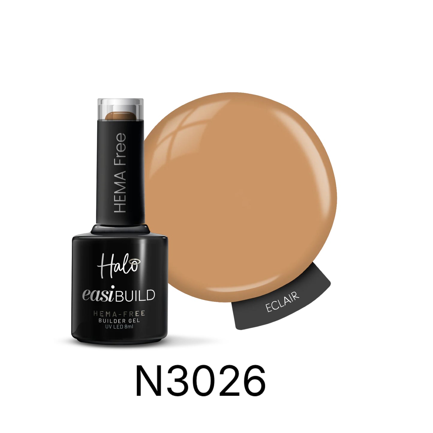 Halo Easibuild Gel Nail Polish 8ml N3000- N3099