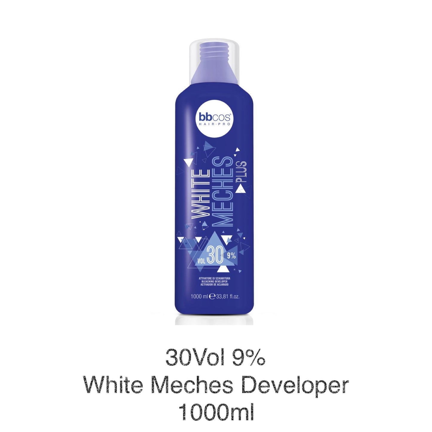 MHP- Italian White Meches Plus Developer 1000ml (with Blue/Violet)