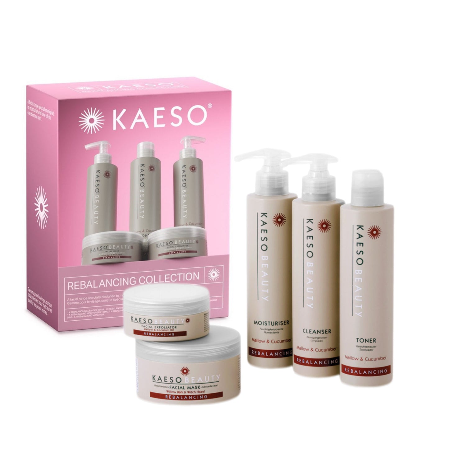 KAESO Rebalancing Skincare Kit (5 items) Skincare Set