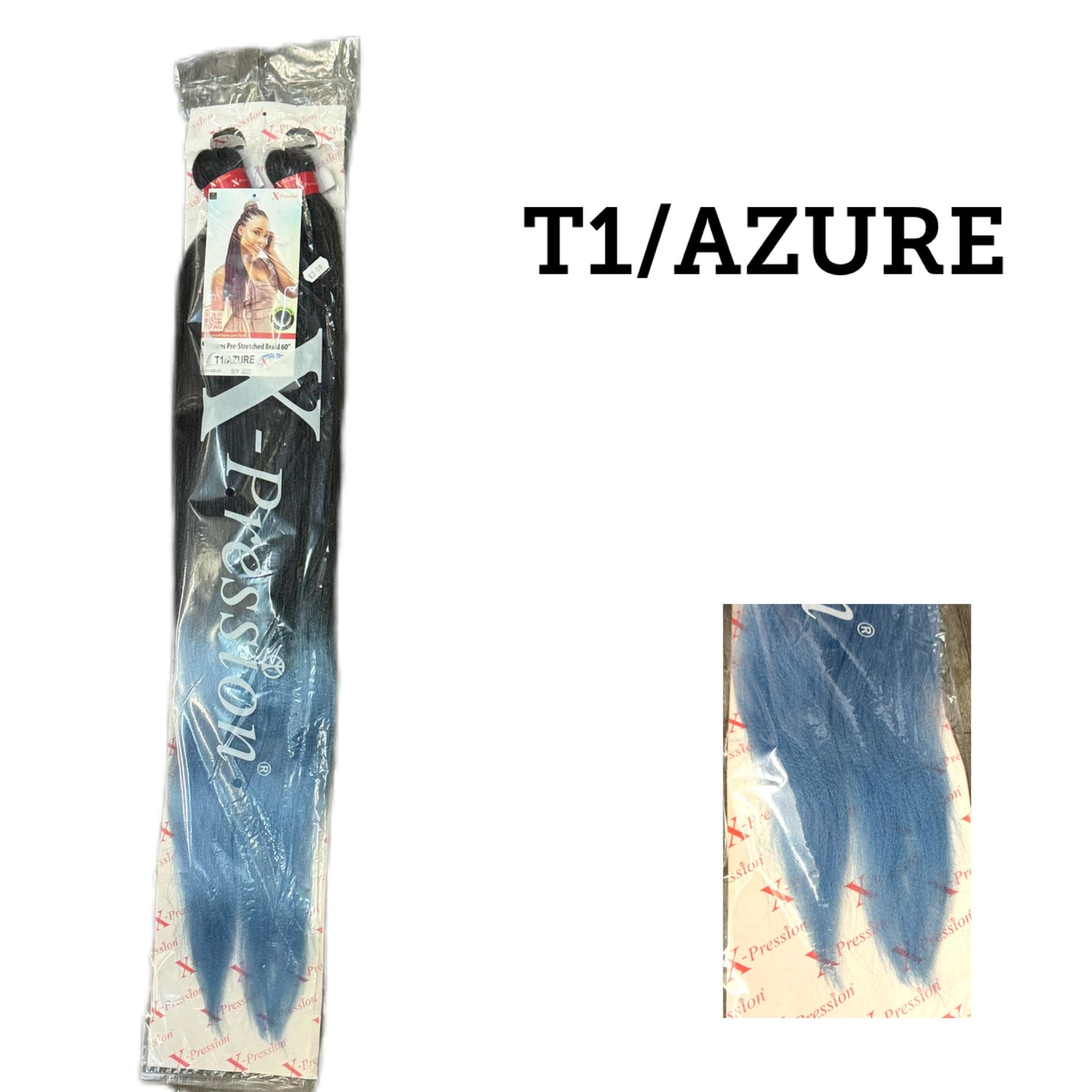 XPRESSIONS LAGOS 60” PRE STRETCHED BRAID OMBRÉ