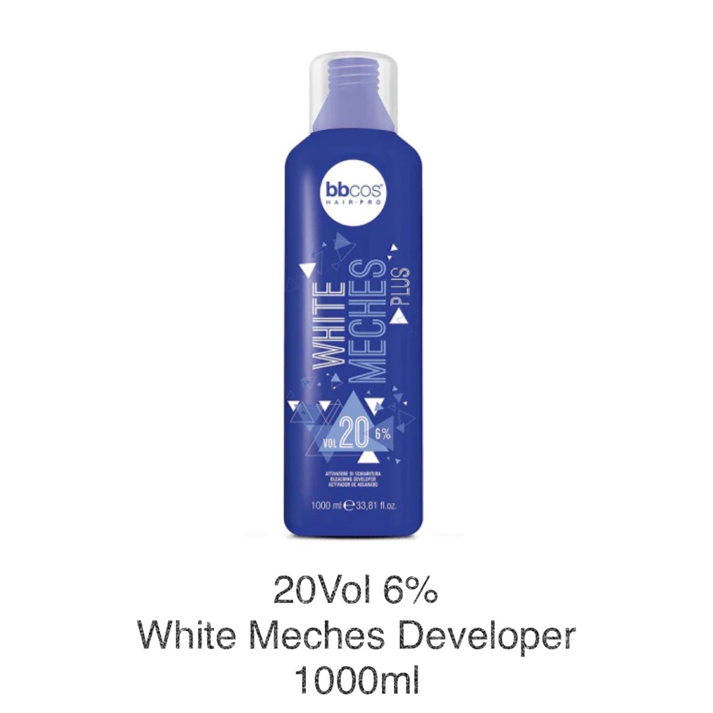 MHP- Italian White Meches Plus Developer 1000ml (with Blue/Violet)