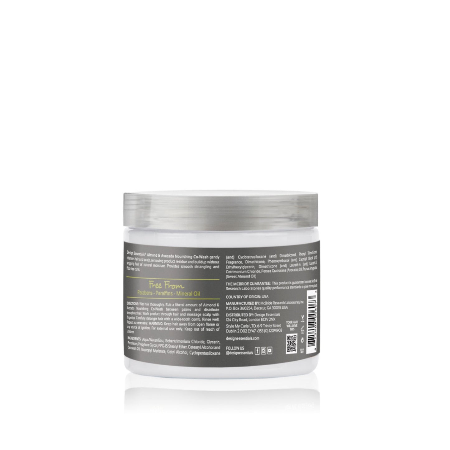 Design Essentials Almond & Avocado Nourishing Co-wash 454g