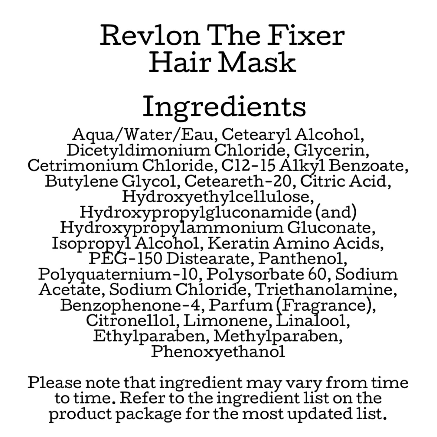 Revlon Professional Pro You The Fixer Hair Mask 500ml