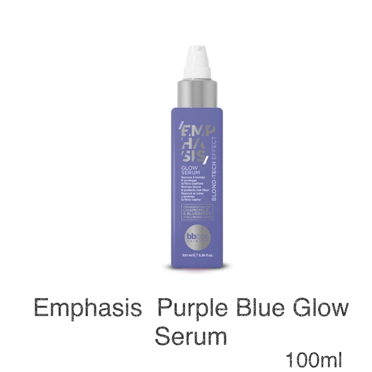 BBCos Emphasis Purple Blue Glow Serum (Blonde Hair)