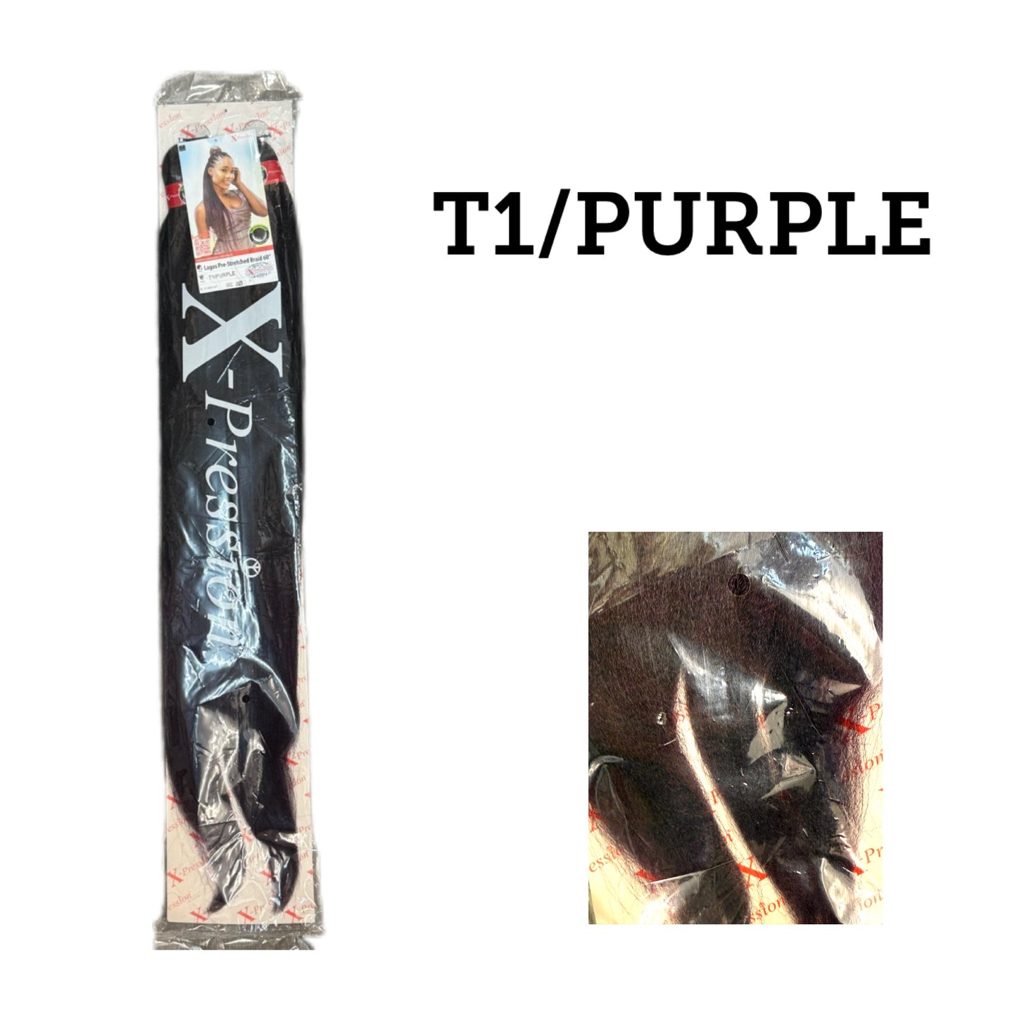 XPRESSIONS LAGOS 60” PRE STRETCHED BRAID OMBRÉ